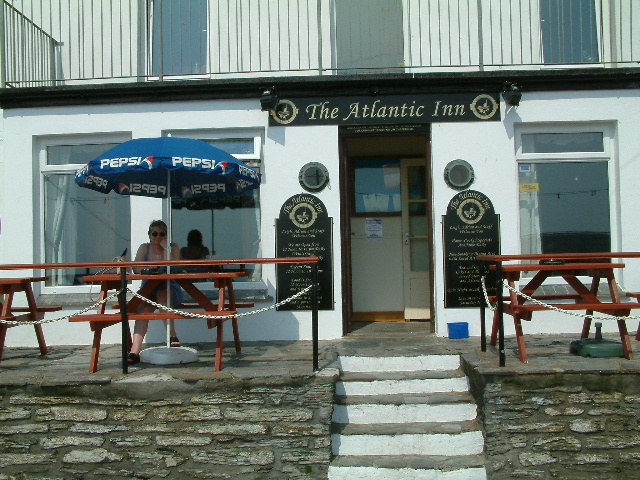 The Atlantic Inn, Peverell Terrace, Porthleven. 27 May 2003.